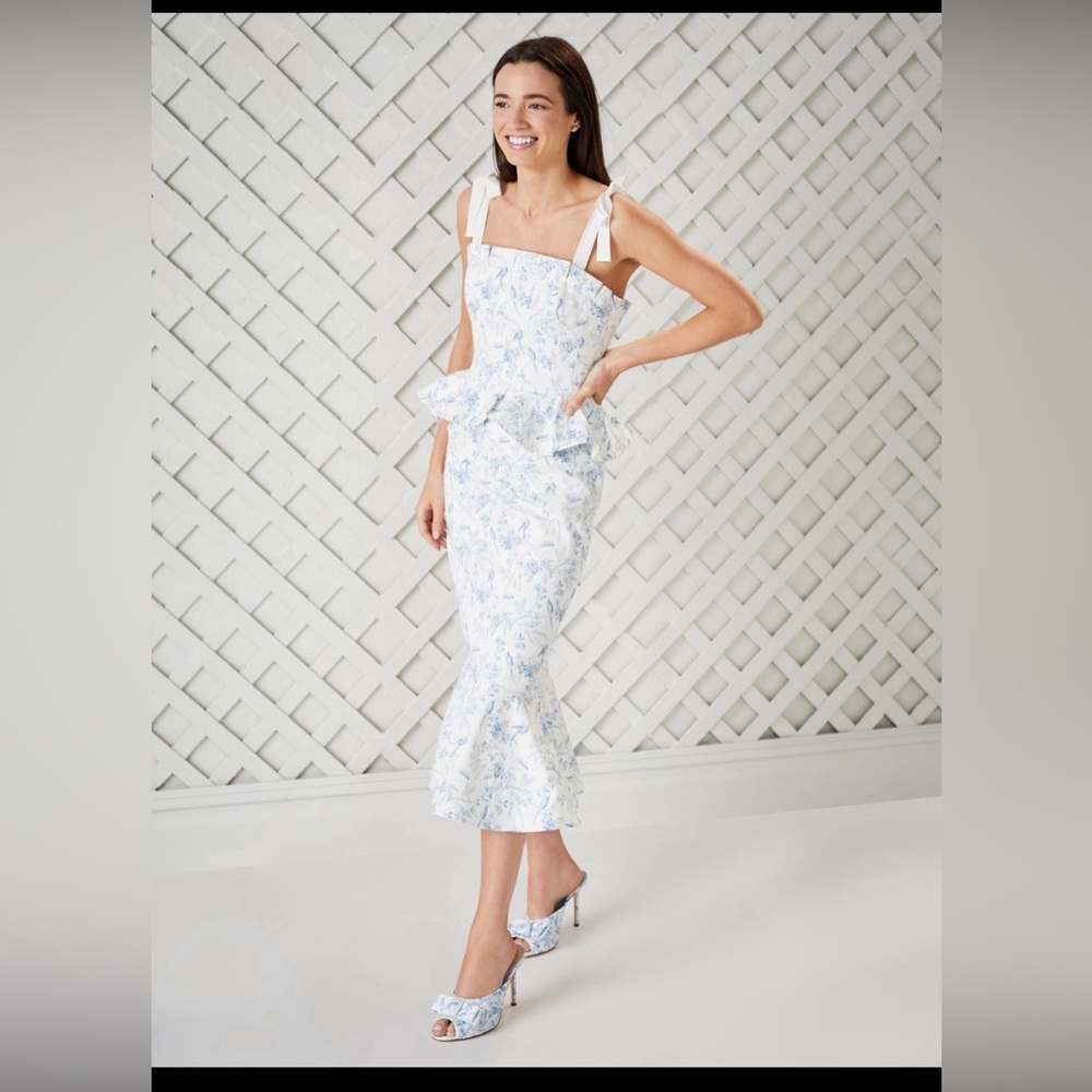 Antonio Melani x Born on Fifth Pippa Floral Midi Dress